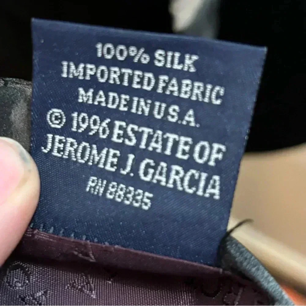 J. Garcia Silk Tie - 10th Anniversary, Limited Edition 58 inches great shape